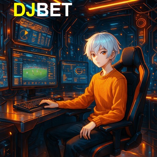 Imagem promocional da DJBET apresentando a plataforma e seus recursos